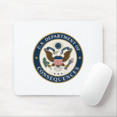 US-Abteilung für Konsequenzen-Mauspad Mousepad (Mit Mouse)