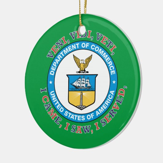 US-ABTEILUNG VVV-SCHIRM KERAMIK ORNAMENT (Links)