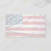 US-Abzeichen "Blaue Linie" Visitenkarte (Rückseite)