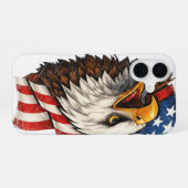 US-Adler iPhone 16 Hülle (Rückseite (Horizontal))