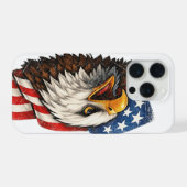 US-Adler iPhone Hülle (Rückseite (Horizontal))