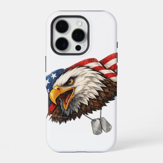 US-Adler iPhone Hülle (Rückseite)