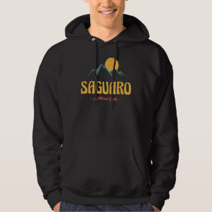 Us Adventure Vintag Saguaro Nationalpark Souveni Hoodie