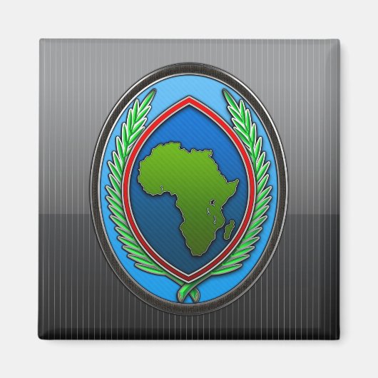 US-afrikanisches Kommando Magnet (Vorne)
