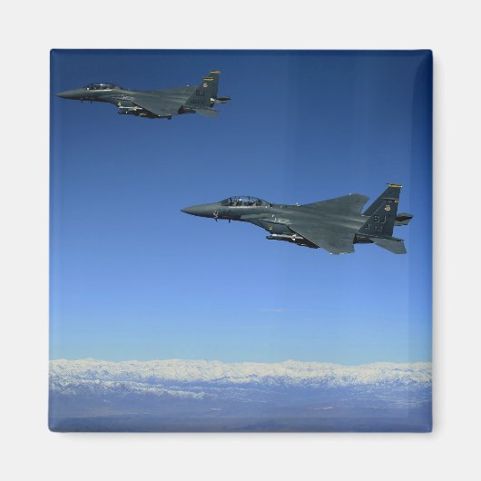 US Air Force F-15E Strike Eagles 2 Magnet (Vorne)
