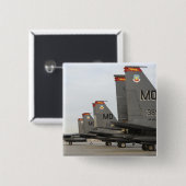 US Air Force F-15E Strike Eagles Button (Vorne & Hinten)