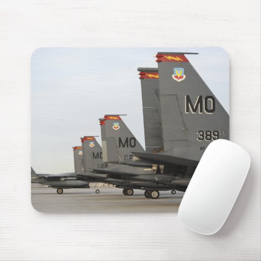 US Air Force F-15E Strike Eagles Mousepad (Mit Mouse)