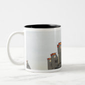 US Air Force F-15E Strike Eagles Zweifarbige Tasse (Links)