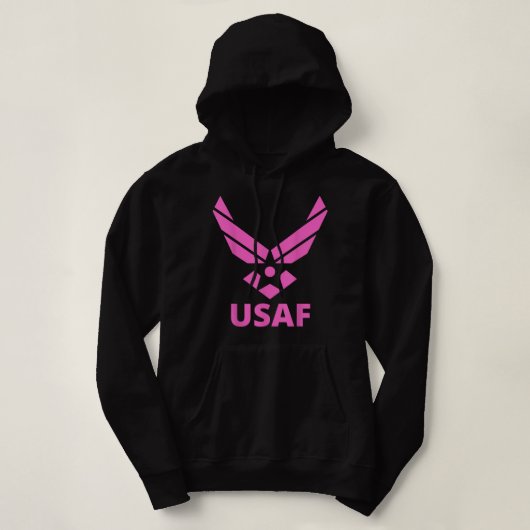 US Air Force Pink-Logo - Moderner T - Shirt (Design vorne)