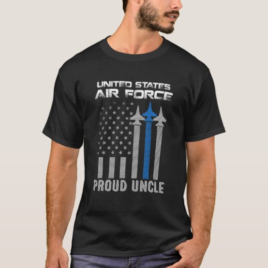 US Air Force Proud Uncle - Proud Air Force Uncle V T-Shirt (Vorderseite)