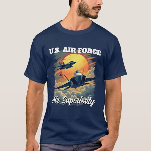 US Air Force Superiority T - Shirt for Men (Vorderseite)