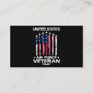 US Air Force US Veteranen 4. Juli T Shirt Amer Visitenkarte