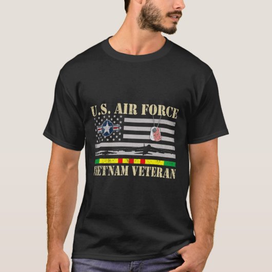 US Air Force Vietnam Veteran T-Shirt (Vorderseite)