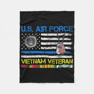 US Air Force Vietnam Veteran Usaf Veteran Fl Fleecedecke