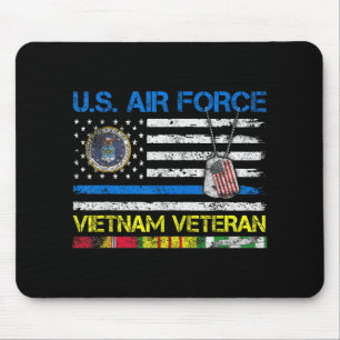 US Air Force Vietnam Veteran Usaf Veteran Fl Mousepad