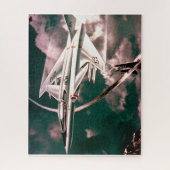 US Air Force X-29A ATD im Flug Puzzle (Vertikal)