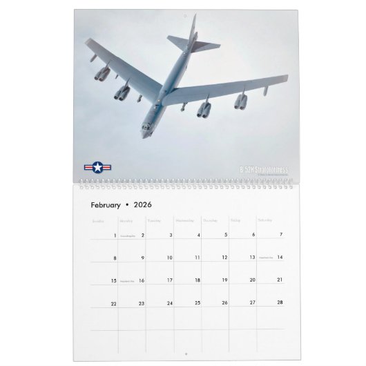 US AIR POWER! - Luftwaffe Kalender (Feb 2026)