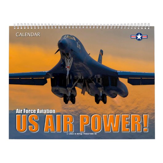 US AIR POWER! - Luftwaffe Kalender (Titelbild)