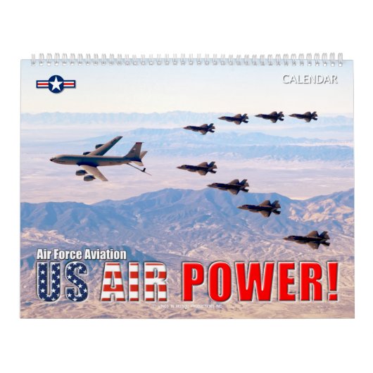 US AIR POWER! - Luftwaffe Kalender (Titelbild)