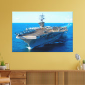 US AIRCRAFT CARRIER - CVN-69 40x60 Leinwanddruck (Insitu (Wohnzimmer))