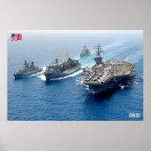 US AIRCRAFT CARRIER - CVN-69 POSTER (Vorne)