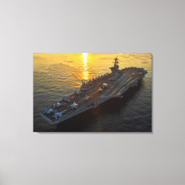 US AIRCRAFT CARRIER - CVN-71 24x36 Leinwanddruck