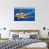 US AIRCRAFT CARRIER - CVN-71 24x36 Leinwanddruck (Insitu (Schlafzimmer))