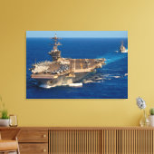 US AIRCRAFT CARRIER - CVN-71 24x36 Leinwanddruck (Insitu (Wohnzimmer))
