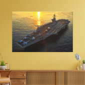 US AIRCRAFT CARRIER - CVN-71 40x60 Leinwanddruck (Insitu (Wohnzimmer))