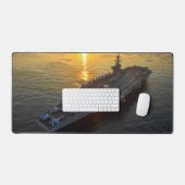 US AIRCRAFT CARRIER - CVN-71 DESK MAT SCHREIBTISCHUNTERLAGE (Tastatur & Maus)