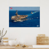 US AIRCRAFT CARRIER - CVN-71 POSTER (Küche)