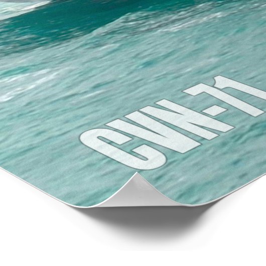 US AIRCRAFT CARRIER - CVN-71 POSTER (Ecke)