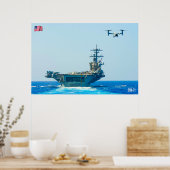 US AIRCRAFT CARRIER - CVN-71 POSTER (Küche)