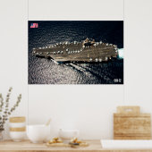 US AIRCRAFT CARRIER - CVN-72 POSTER (Küche)