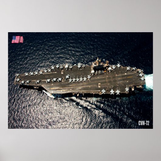 US AIRCRAFT CARRIER - CVN-72 POSTER (Vorne)