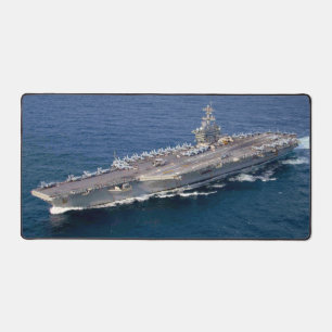 US AIRCRAFT CARRIER - CVN-72 SCHREIBTISCHUNTERLAGE