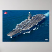 US AIRCRAFT CARRIER - CVN-74 POSTER (Vorne)