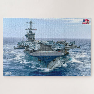US AIRCRAFT CARRIER - CVN 75 (20 x 30 INCH) Puzzle