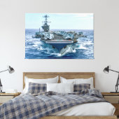 US AIRCRAFT CARRIER - CVN-75 32x48 Leinwanddruck (Insitu (Schlafzimmer))