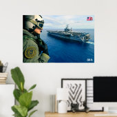 US AIRCRAFT CARRIER - CVN-75 POSTER (Heimbüro)