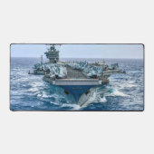 US AIRCRAFT CARRIER - CVN-75 SCHREIBTISCHUNTERLAGE (Vorderseite)