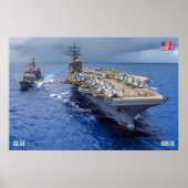 US AIRCRAFT CARRIER - CVN-76 POSTER (Vorne)