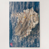 US AIRCRAFT CARRIER - CVN 77 (20 x 30 INCH) Puzzle (Vertikal)