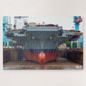 US AIRCRAFT CARRIER - CVN 78 (20 x 30 INCH) Puzzle (Horizontal)