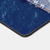 US AIRCRAFT CARRIER - CVN-78 SCHREIBTISCHUNTERLAGE (Ecke)