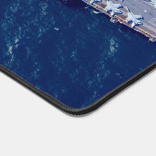 US AIRCRAFT CARRIER - CVN-78 SCHREIBTISCHUNTERLAGE (Ecke)