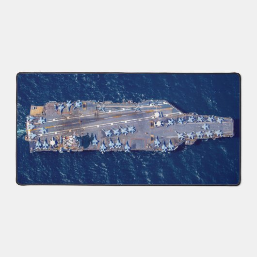 US AIRCRAFT CARRIER - CVN-78 SCHREIBTISCHUNTERLAGE (Vorderseite)