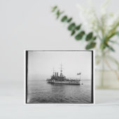 US Alabama Battleship c1902 Vintag Postkarte (Stehend Vorderseite)