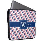 US AMERICA Christlich Scripting Monogram-Notebook Laptopschutzhülle (Vorne Rechts)