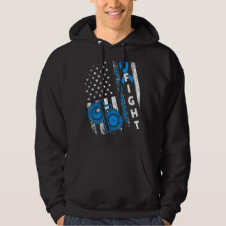 US America Flag Child Missuse Prevention Monat Apr Hoodie